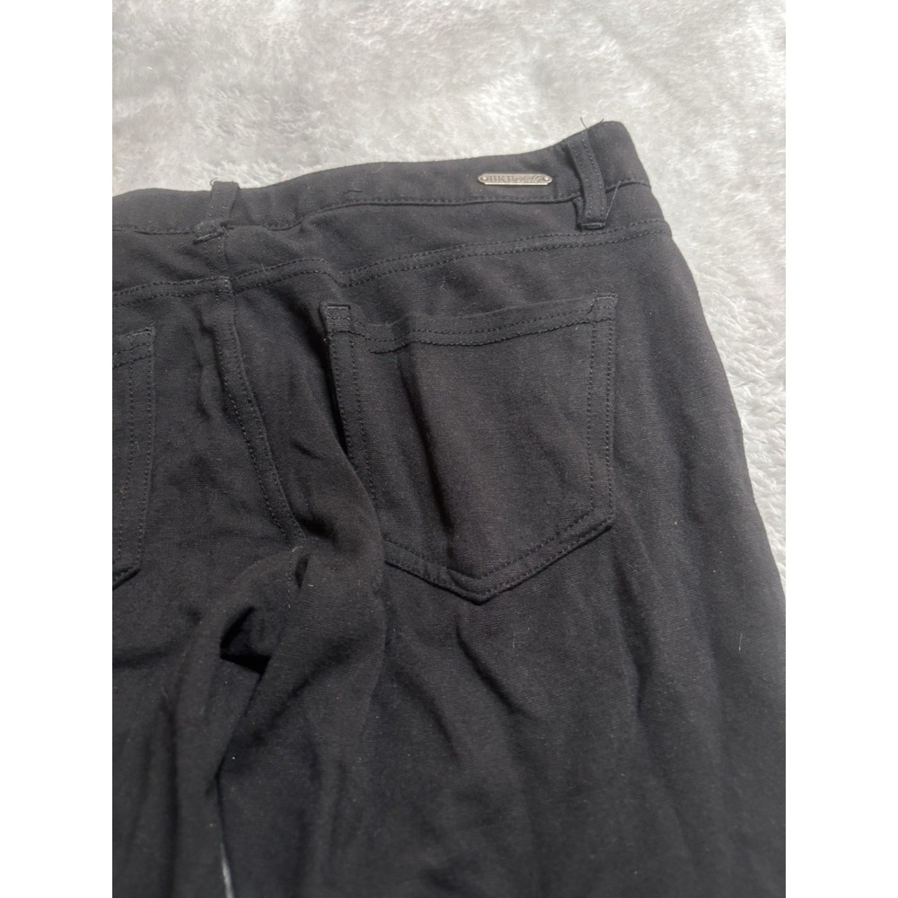 BKE Buckle Pants Women's Casuals Ponte Black Size 7 Slim - Picture 9 of 9